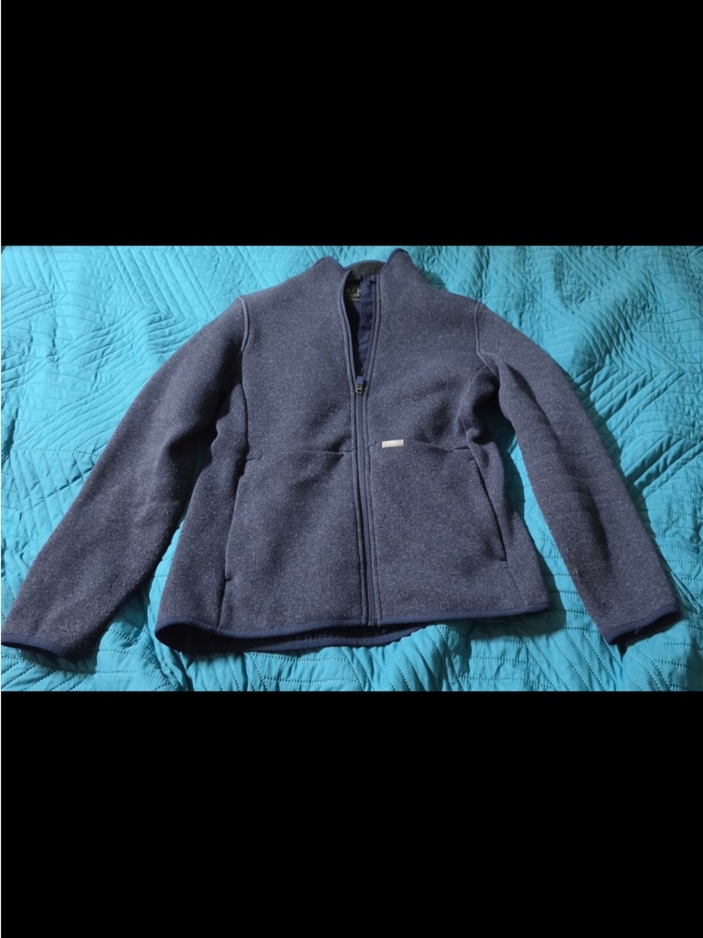 Figs On-Shift Sweater Knit Jacket (Small)